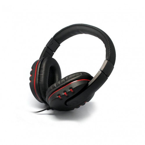 Наушники HQ-Tech SY-870 Black, 2 x Mini jack (3.5 мм), накладные, регулятор громкости, микрофон, каб